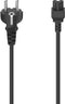 Hama 00200736 - Netsnoer - 250 cm - Zwart