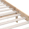 vidaXL - Bedframe - massief - grenenhout - 135x190 - cm