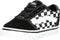 Vans TD Ward Slip-On - Lage sneakers - Dubbel gestikte bovenlaag - Black/True White - Maat 23.5