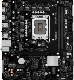 ASRock B860M-H2 - Micro-ATX Moederbord - Intel B860 - 2x DDR5 - 128GB Max Geheugen