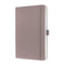 notitieboek Sigel Jolie Sense A5 hardcover gelinieerd bruin SI-JN505