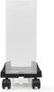 Nedis PC-Standaard - Draai- en Kantelbaar / Verstelbare Breedte - 14.5 - 24.2 cm - 20 kg - Kunststof / Metaal - Zwart