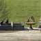 Best For Birds Vogelbad Terrazzo - Drinkbak - 32x32x12 cm - Zwart