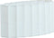 Light & Living Lampenkap ovaal Disli - Wit - 38x17.5x19cm - Modern
