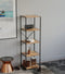 Keukenkast industrieel - keukenrek organizer - 139.5 cm hoog