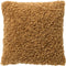 Dutch Decor CATO - Kussenhoes 45x45 cm – getuft - heerlijk zacht – met teddy krullen – Affogato – beige - met rits