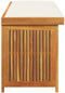 vidaXL - Kussenbox - voor - buiten - 150x50x60,5 - cm - massief - acaciahout