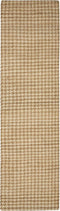 ARAPTEPE - Laagpolig vloerkleed - Beige - 80 x 300 cm - Jute