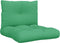 vidaXL - Palletkussens - 2 - st - stof - groen