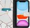 iMoshion Hoesje Geschikt voor iPhone 11 Hoesje Met Pasjeshouder - iMoshion Design Softcase Bookcase - Wit / Meerkleurig / Goud / White Graphic