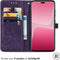 iMoshion Hoesje Geschikt voor Xiaomi 13 Lite Hoesje Met Pasjeshouder - iMoshion Mandala Bookcase - Paars