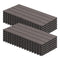 WOLTU WPC terrastegels - klik systeem - 30 x 60 cm - koffiebruin (12 stuks)