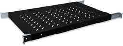 Assmann DN-97649 - 19 inch Apparaatbodem - Belastbaar tot 50 kg - Variabele bevestigingsrails (700 mm tot 1180 mm)
