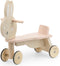 Trixie Houten Fiets met 4 wielen - Mrs. Rabbit - Loopfiets voor Peuter - FSC Hout - Stimuleert Balans en Grove Motoriek