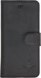 NorthLife - Uitneembare 2-in-1 sleepcover bookcase hoes - Geschikt voor iPhone X / XS - Tiguan Leer Zwart