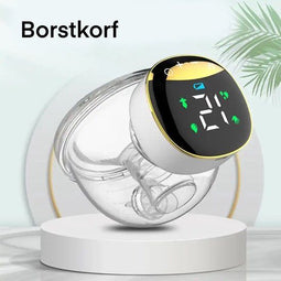KimDo - Borstkolf elektrisch handsfree - Draagbaar draadloos - 4 modi 12 intensiteitsniveaus