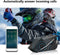 YZ06 Motorhelm Bluetooth Headset, Handsfree Waterdichte Motor Interphone Hoofdtelefoon, Universeel BT 5.0 Motorhelm Communicatiesysteem