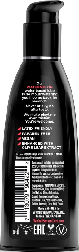 Wicked - Aqua glijmiddel watermeloen smaak 60 ml