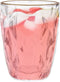 Vivalto Waterglazen/drinkglazen - kristal look - gouden rand - 270 ml
