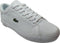 Lacoste Powercourt - Sneakers - Wit Leer - Maat 36.5