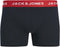 JACK&JONES - JACKYLE SOLID TRUNKS 12 PACK - Heren - Maat M - Onderbroeken Navy/ Zwart
