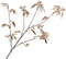 Silk-ka Kunstbloem-Zijde Bladtak Goud 126 cm