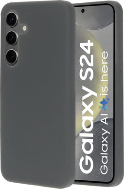 Mobiparts Silicone Cover - Samsung Galaxy S24 - Soft-touch - Urban Grey