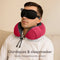 SKYCASES Travel Essentials - Nekkussen Set 3-delig - Ergonomisch Memory Foam - Rood