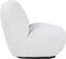 Kick Fauteuil Evi - Bouclé - Wit