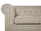 CHESTERFIELD - Woonkamerset - Beige - Polyester