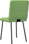 vidaXL - Eetkamerstoelen - 2 - st - fluweel - lichtgroen