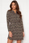 ONLY ONLCORY LS V-NECK TUNIC WVN NOOS - Korte jurk met lange mouwen - All over print - Maat L