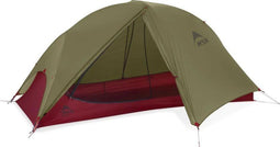MSR FreeLite 1 - Tent - Lichtgewicht drieseizoenen - Groen/Rood