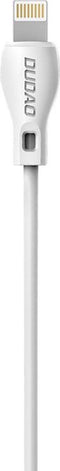 Dudao USB naar Lightning Geschikt voor iPhone oplader - Oplaadkabel - Datakabel - 1 Meter - Wit
