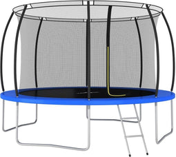 vidaXL Trampolineset rond 150 kg 366x80 cm