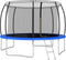 vidaXL Trampolineset rond 150 kg 366x80 cm
