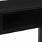 vidaXL - Schrijftafel - 110x45x76 - cm - hout - zwart