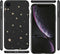 iMoshion Hoesje Geschikt voor iPhone Xr Hoesje Siliconen - iMoshion Design hoesje - Zwart / Meerkleurig / Goud / Stars Gold