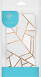 iMoshion Hoesje Geschikt voor iPhone 13 Mini Hoesje Siliconen - iMoshion Design hoesje - Wit / Meerkleurig / Goud / White Graphic