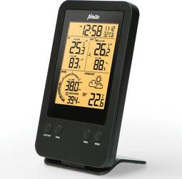 Alecto WS-3400 - Weerstation - Draadloze buitensensor Windsnelheidsmeter - Amber achtergrondverlichting