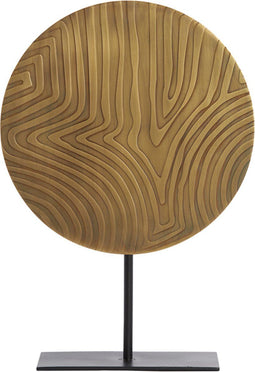 Light&living Ornament op voet 35x10x50 cm ZAHINA antiek brons+mat zwart