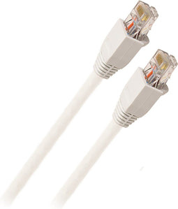 Hirschmann INKAB U/UTP CAT6 Gigabit netwerkkabel / wit - 0,75 meter