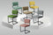 Feel Furniture - Luxe stoel - Ribbon - Okergeel - 1stuk