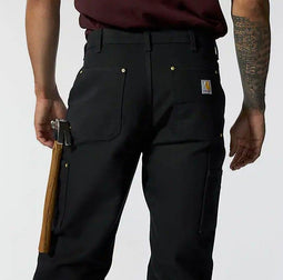 Carhartt Duck Double Front Broek - Losse pasvorm - 34/32 - Grijs