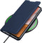 Dux Ducis - Pro Serie Slim wallet hoes -Geschikt voor Samsung Galaxy A72 - Blauw