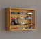 VCM Houten glazen wandvitrinekast Wandvitrinekast Collector vitrine Mandosa M Houten glazen wandvitrinekast Wandvitrinekast Collector vitrine Mandosa M