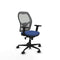 Piqueras y Crespo 2D036N0 - Bureaustoel - Verstelbare hoogte met armleuning - Marineblauw
