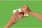 Sigel Be!Board - Glas-magneetbord - 45x45cm - Magnetisch - Groen