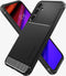 Spigen Rugged Armor - TPU back cover - Militaire standaard en Air Cushion technologie - Zwart