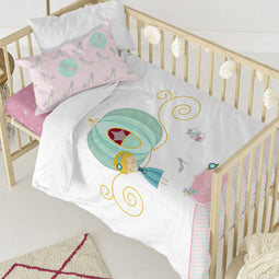 Happy Friday Duvet cover set 2 pieces Pumpkin 100x120 cm (Cot) Multicolor